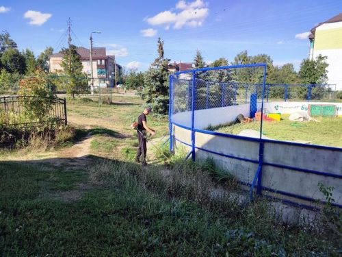 В селах Лаишевского района идут работы по благоустройству