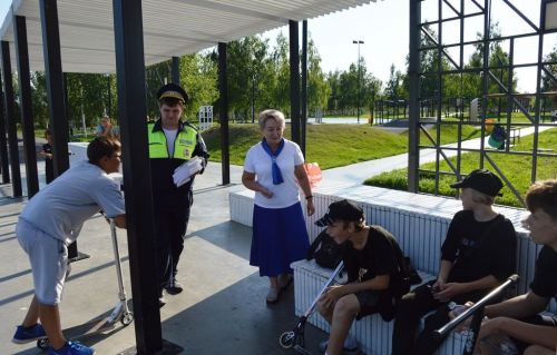 В Лаишево провели профилактический рейд по использованию СИМ