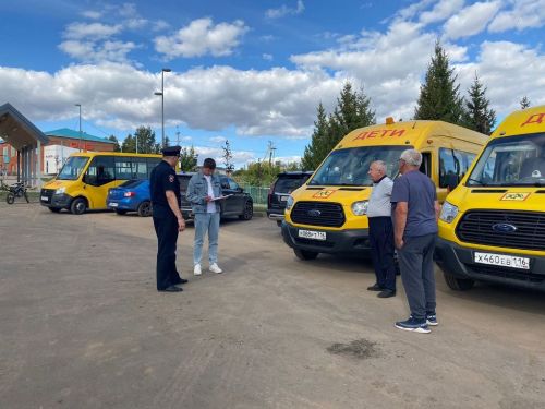 В Лаишевском районе проверяют школьные автобусы