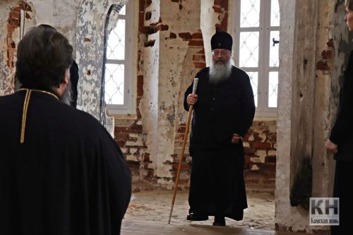 В селе Державино Лаишевского района митрополит Кирилл совершил Божественную литургию