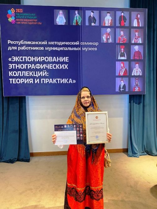 Участников фольклорного ансамбля «Каравон» пригласили на презентацию проекта «Традиционный костюм народов Казанского Поволжья»