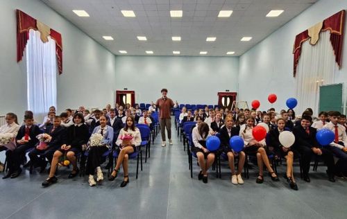 Московский медиаменеджер Илья Андреев встретился со школьниками Лаишевского района