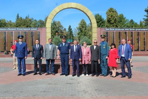 Герой России Роман Черемухин посетил Лаишево в День знаний