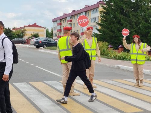 В Лаишевском районе прошла акция «Безопасный переход»