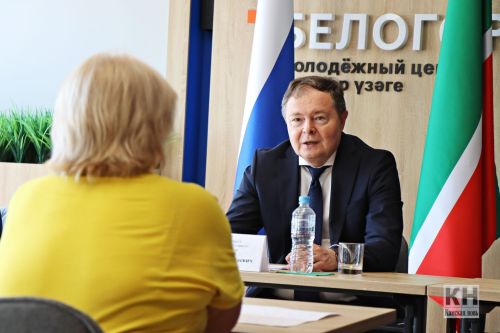 В Лаишевском районе прошел прием граждан главным федеральным инспектором по Татарстану