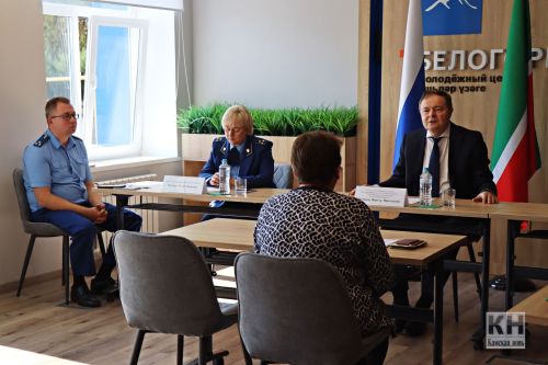 В Лаишевском районе прошел прием граждан главным федеральным инспектором по Татарстану