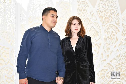 Семья Козиных зарегистрировала брак в День города Лаишево