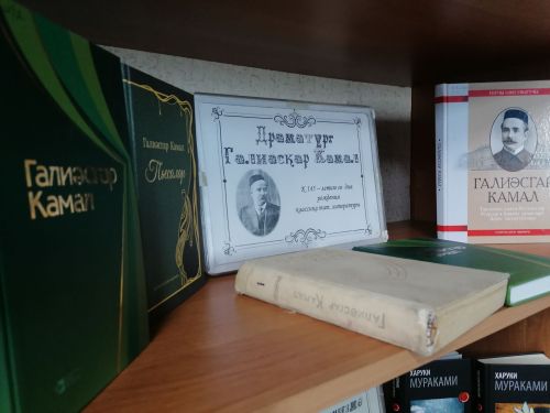 В Лаишевской библиотеке организована книжная выставка «Литературный календарь»