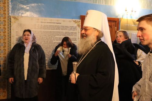 Лаишевский район посетил митрополит Казанский и Татарстанский Кирилл