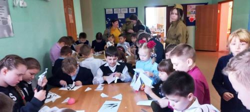 Акцию посвятили 80-летию снятия блокады Ленинграда