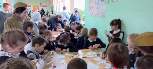 Акцию посвятили 80-летию снятия блокады Ленинграда