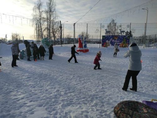 Как в Лаишевском районе дети в зимние каникулы развлекаются