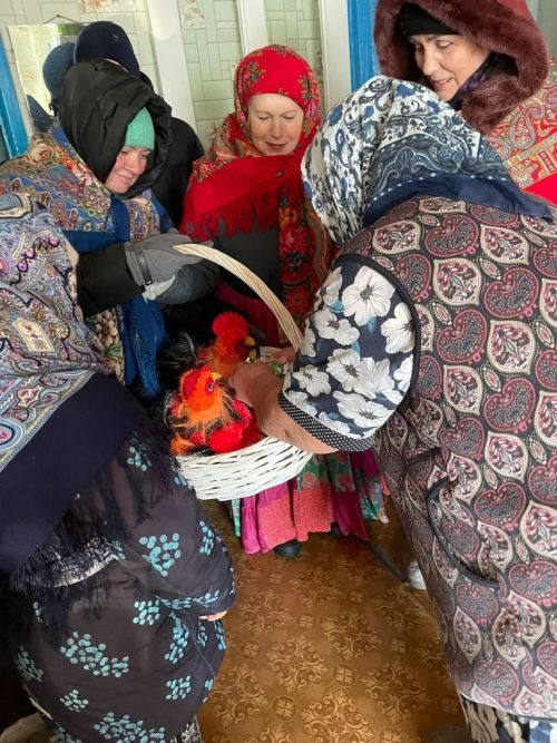 В Лаишевском районе Татарстана на Рождество колядуют  да песни поют