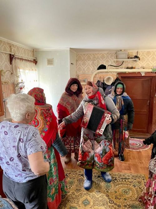 В Лаишевском районе Татарстана на Рождество колядуют  да песни поют