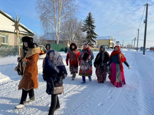 В Лаишевском районе Татарстана на Рождество колядуют  да песни поют