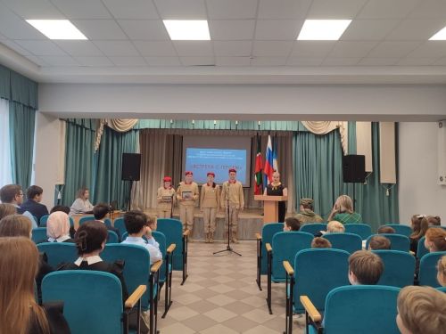Участник СВО ответил на вопросы школьников