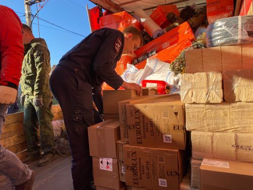 Из Лаишевского района в зону СВО направлена очередная крупная партия гуманитарного груза