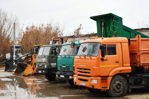 В Лаишево проверили готовность техники к уборке снега