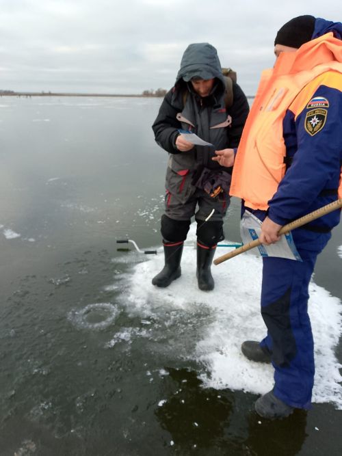Тонкий лед на водоемах Лаишевского района создает угрозу жизни