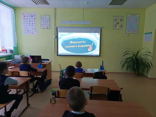 В Лаишевском районе детям напоминают об опасностях тонкого льда