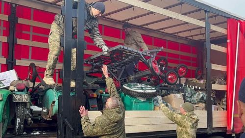 В Донецкую народную республику накануне Дня защитника Отечества прибыл гуманитарный груз из Лаишевского района