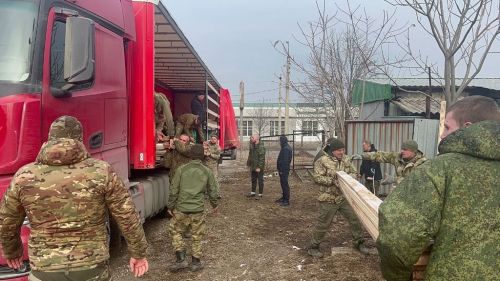 В Донецкую народную республику накануне Дня защитника Отечества прибыл гуманитарный груз из Лаишевского района