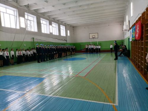 На смотр строя и песни в Лаишевском районе пригласили участника СВО