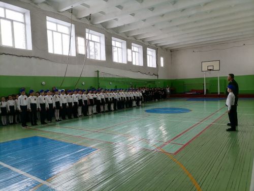 На смотр строя и песни в Лаишевском районе пригласили участника СВО