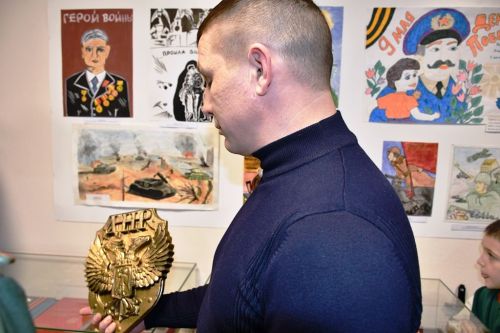 В канун Дня защитника Отечества в лаишевском музее «Боевой славы» появилась новая экспозиция