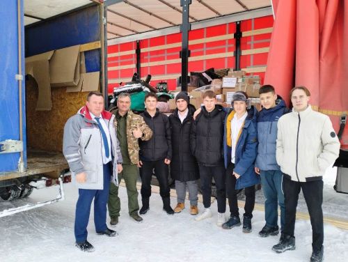 В Донецкую народную республику накануне Дня защитника Отечества прибыл гуманитарный груз из Лаишевского района