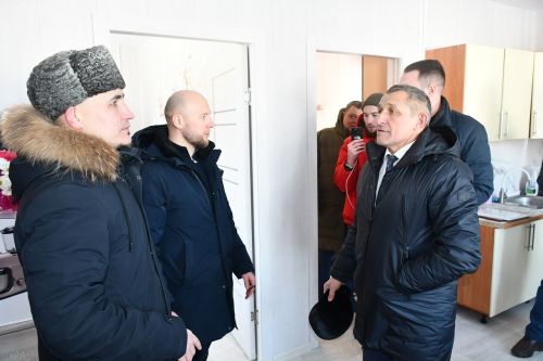 Лаишевская семья, потерявшая жилье в результате пожара, переехала в новый дом