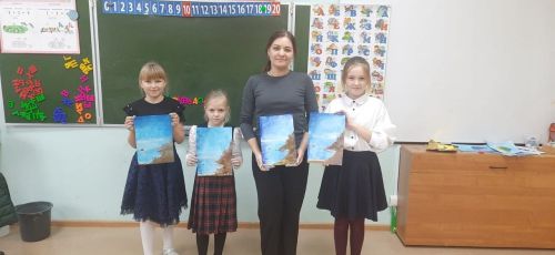 Юные художники Лаишевского района изучают, как из картона сделать мороженое
