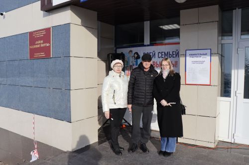 Сегодня с утра на избирательных участках в Лаишево наблюдалась особая активность