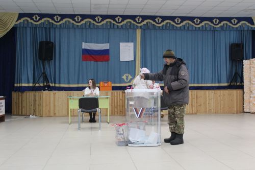 Как проходят выборы Президента России в селе Именьково Лаишевского района