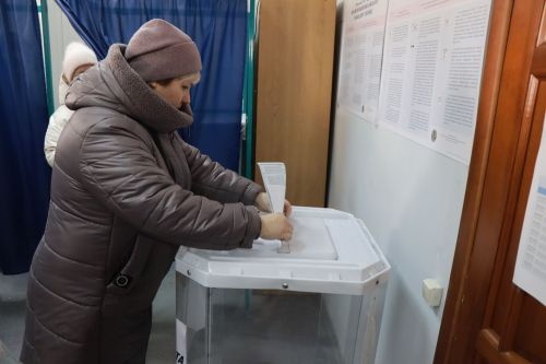Сегодня с утра на избирательных участках в Лаишево наблюдалась особая активность