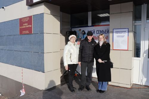 Сегодня с утра на избирательных участках в Лаишево наблюдалась особая активность