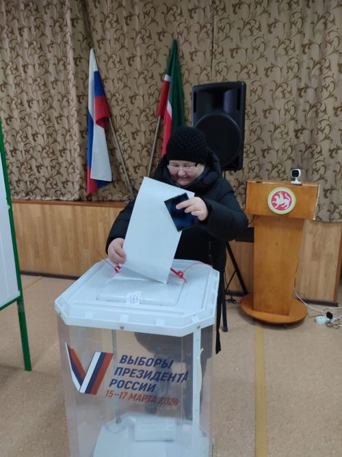 На утро 16 марта в Державино проголосовали около половины всех избирателей