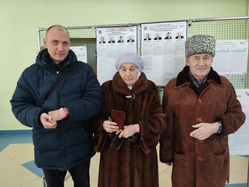 В Лаишевском районе голосовал заслуженный агроном России