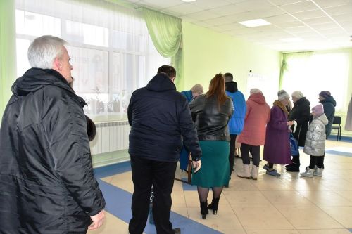 В Сокурах впервые проголосовал Кирилл Морозов