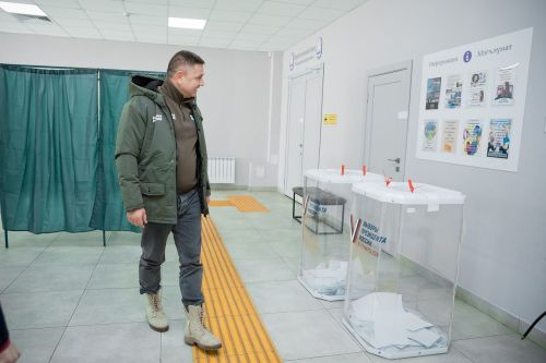 Избирательный участок в Лаишевском районе посетил депутат Государственной думы РФ