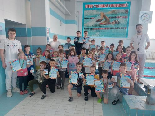 В Лаишеве прошли соревнования по плаванию «Весенняя капель»