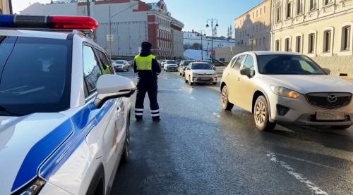 Сотрудники ГИБДД Татарстана ратуют за безопасность детей на весенних каникулах