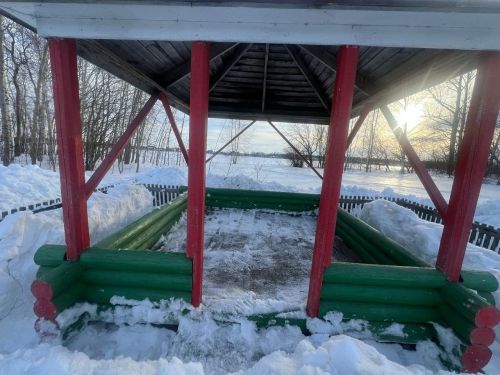 В Лаишевском лесничестве территорию очищают от снега