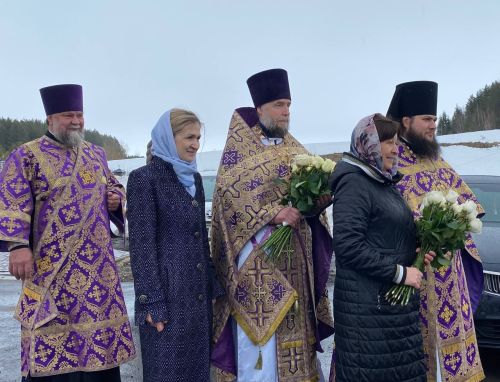 В селе Среднее Девятово Лаишевского района открыли храм преподобного Алексия, человека Божия