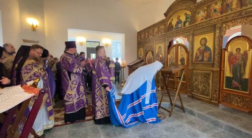 В селе Среднее Девятово Лаишевского района открыли храм преподобного Алексия, человека Божия
