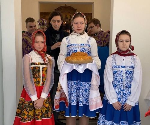В селе Среднее Девятово Лаишевского района открыли храм преподобного Алексия, человека Божия