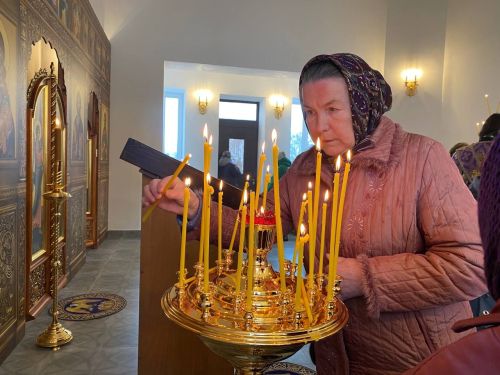 В селе Среднее Девятово Лаишевского района открыли храм преподобного Алексия, человека Божия