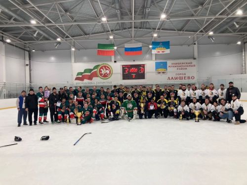 Определились сильнейшие хоккейные команды Лаишевского района