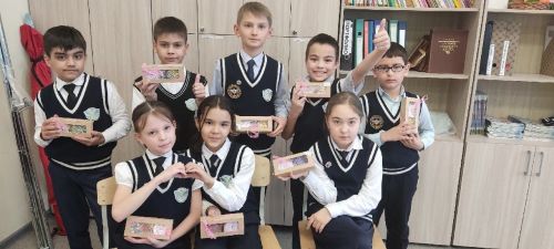 Лицеистам Лаишевского района дали мастер-класс по мыловарению