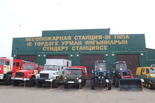 Татарстанским журналистам показали работу лесопожарной станции «Лаишево»